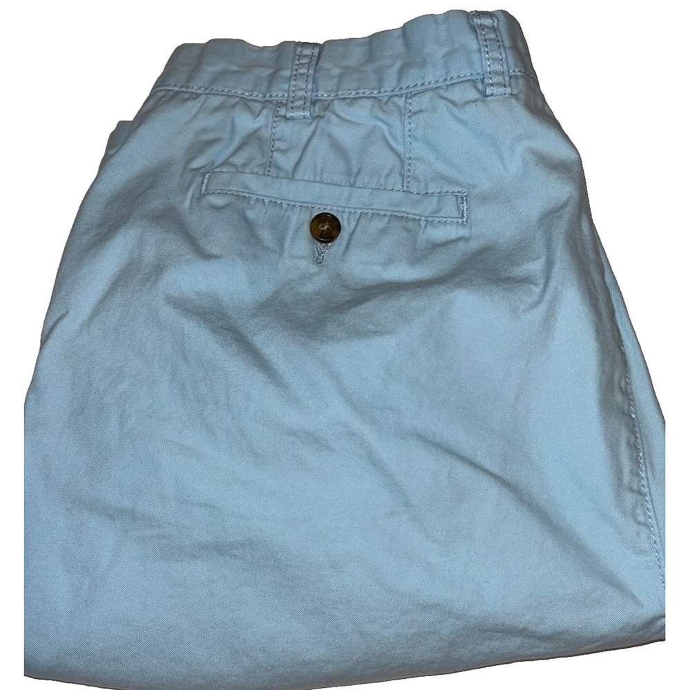 Tommy Hilfiger Chino Shorts 38 Mens Light Blue Cotton Twill Preppy Casual